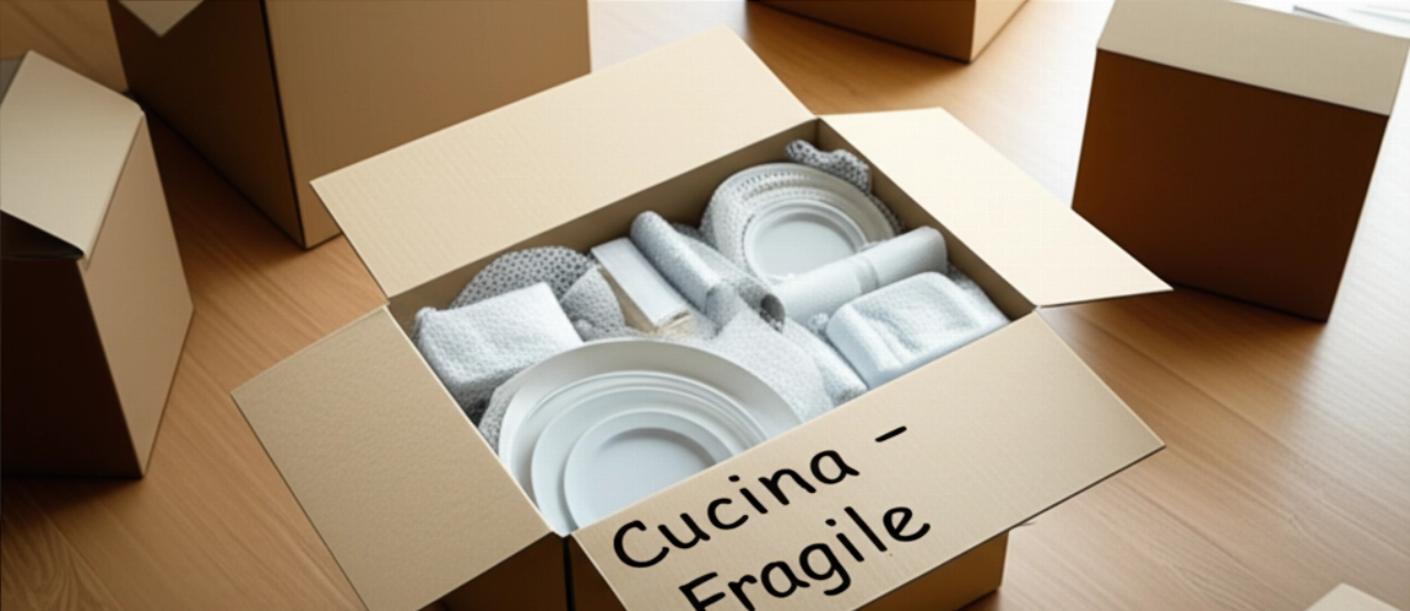 Cómo Empacar Platos para la Mudanza