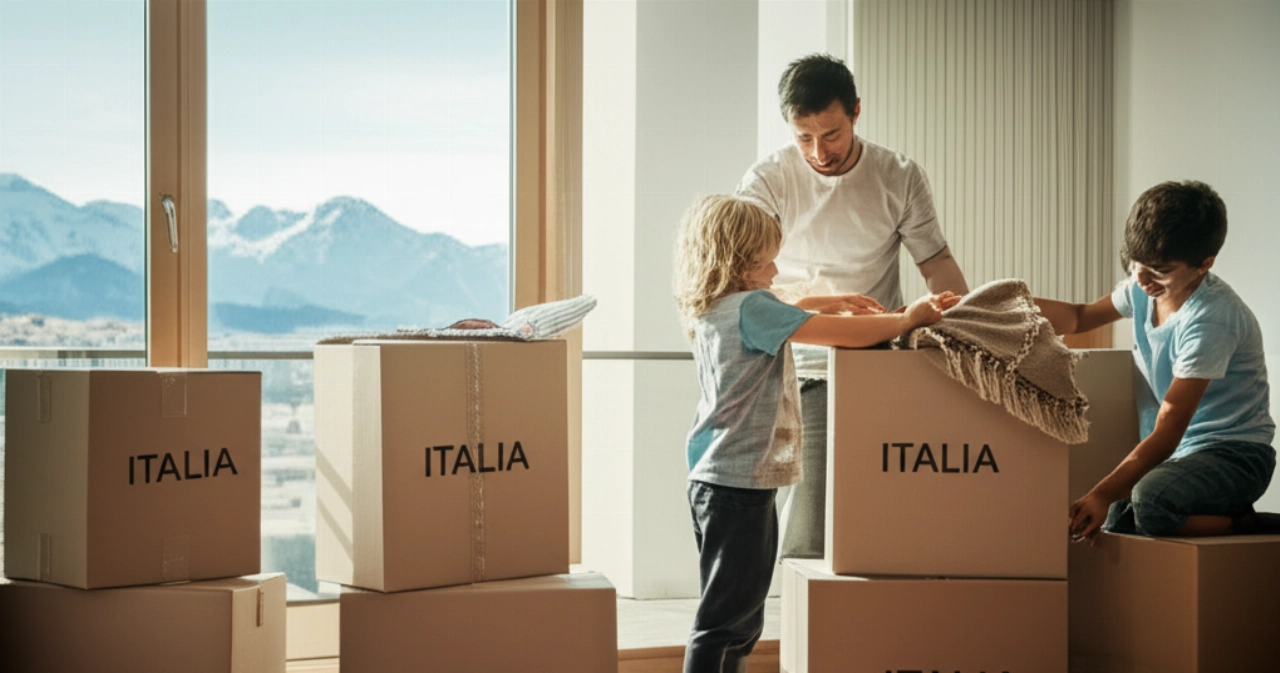 Mudanza A Italia Desde Suiza